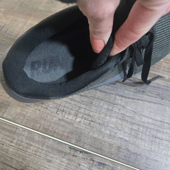 Nike Flex 2018 black gray running trainers sneakrs women's sz 7 bouncy tread - Picture 5 of 10